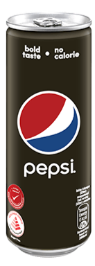 (Can) 320ml x 24 Pepsi Black Regular