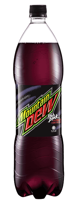 (PET) 1.5L x 12 Moutain Dew Pitch Black