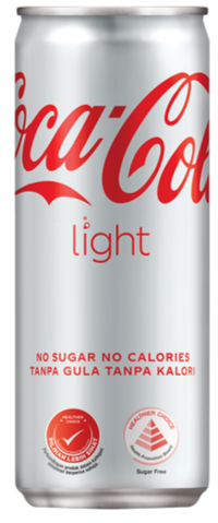 (Can) 320ml x 12 Coke Light