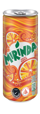 (Can) 320ml x 24 Mirinda Orange