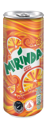 (Can) 320ml x 24 Mirinda Orange