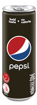(Can) 320ml x 24 Pepsi Black Regular