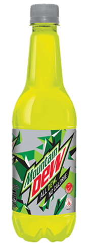 (PET) 400ml x 24 Moutain Dew No Calorie