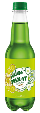 (PET) 400ml x 24 Mirinda Mixed-It Apple & Kiwi